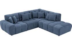Goossens excellent hoeksalon kubus blauw stof - 8252716-goossens-excellent-kubus-bank-stof-blauw-01