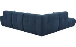 Goossens excellent hoeksalon kubus blauw stof - 8252717-gespiegeld-02