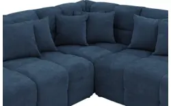 Goossens excellent hoeksalon kubus blauw stof - 8252717-gespiegeld-02