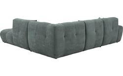 Goossens excellent hoeksalon kubus groen stof - 8252718-goossens-excellent-kubus-bank-stof-groen-01