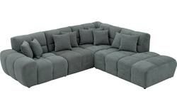 Goossens excellent hoeksalon kubus groen stof - 8252718-goossens-excellent-kubus-bank-stof-groen-01