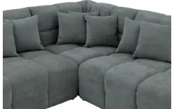 Goossens excellent hoeksalon kubus groen stof - 8252718-goossens-excellent-kubus-bank-stof-groen-01