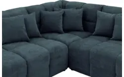 Goossens excellent hoeksalon kubus blauw stof - 8252719-gespiegeld-02