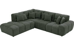 Goossens excellent hoeksalon kubus groen stof - 8252720-gespiegeld-02
