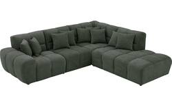Goossens excellent hoeksalon kubus groen stof - 8252720-goossens-excellent-kubus-bank-stof-groen-01