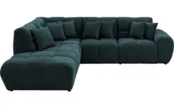 Goossens excellent hoeksalon kubus groen stof - 8252721-gespiegeld-02