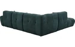 Goossens excellent hoeksalon kubus groen stof - 8252721-gespiegeld-02