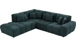 Goossens excellent hoeksalon kubus groen stof - 8252721-gespiegeld-02