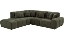 Goossens excellent hoeksalon kubus groen stof - 8252722-gespiegeld-02