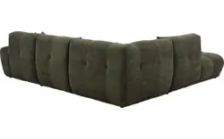 Goossens excellent hoeksalon kubus groen stof - 8252722-gespiegeld-02