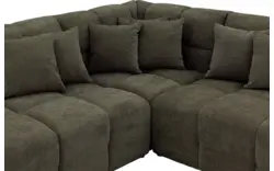 Goossens excellent hoeksalon kubus groen stof - 8252722-gespiegeld-02