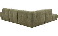Goossens excellent hoeksalon kubus groen stof - 8252723-gespiegeld-02