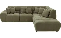 Goossens excellent hoeksalon kubus groen stof - 8252723-goossens-excellent-kubus-bank-stof-groen-01