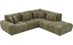 Goossens excellent hoeksalon kubus groen stof - 8252723-goossens-excellent-kubus-bank-stof-groen-01