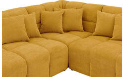 Goossens excellent hoeksalon kubus geel stof - 8252724-gespiegeld-02