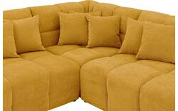 Goossens excellent hoeksalon kubus geel stof - 8252724-goossens-excellent-kubus-bank-stof-geel-01