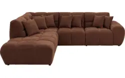 Goossens excellent hoeksalon kubus bruin stof - 8252726-gespiegeld-02
