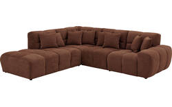 Goossens excellent hoeksalon kubus bruin stof - 8252726-gespiegeld-03
