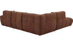 Goossens excellent hoeksalon kubus bruin stof - 8252726-gespiegeld-02