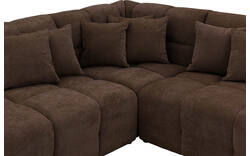 Goossens excellent hoeksalon kubus bruin stof - 8252727-gespiegeld-02