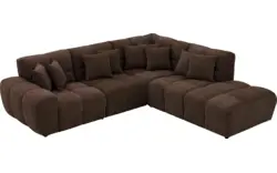 Goossens excellent hoeksalon kubus bruin stof - 8252727-goossens-excellent-kubus-bank-stof-bruin-01