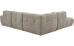Goossens excellent hoeksalon kubus bruin stof - 8252729-gespiegeld-02
