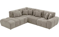 Goossens excellent hoeksalon kubus bruin stof - 8252729-gespiegeld-02