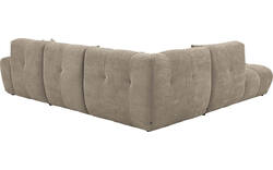 Goossens excellent hoeksalon kubus bruin stof - 8252730-gespiegeld-02