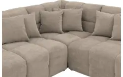 Goossens excellent hoeksalon kubus bruin stof - 8252730-gespiegeld-02
