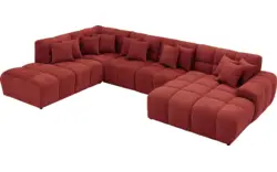 Goossens excellent u bank kubus rood stof - 8252731-gespiegeld-02