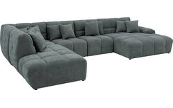 Goossens excellent u bank kubus groen stof - 8252734-gespiegeld-02