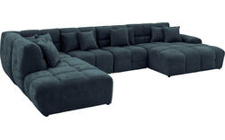 Goossens excellent u bank kubus blauw stof - 8252735-gespiegeld-02