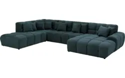 Goossens excellent u bank kubus groen stof - 8252737-gespiegeld-02