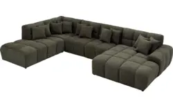 Goossens excellent u bank kubus groen stof - 8252738-gespiegeld-02