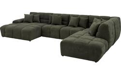Goossens excellent u bank kubus groen stof - 8252738-goossens-excellent-kubus-bank-stof-groen-01
