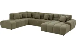 Goossens excellent u bank kubus groen stof - 8252739-gespiegeld-02
