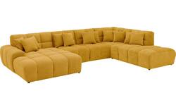 Goossens excellent u bank kubus geel stof - 8252740-goossens-excellent-kubus-bank-stof-geel-02