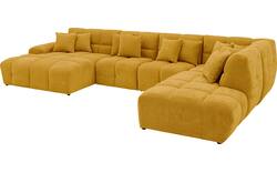 Goossens excellent u bank kubus geel stof - 8252740-goossens-excellent-kubus-bank-stof-geel-01