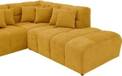 Goossens excellent u bank kubus geel stof - 8252740-goossens-excellent-kubus-bank-stof-geel-01