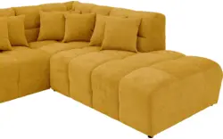 Goossens excellent u bank kubus geel stof - 8252740-goossens-excellent-kubus-bank-stof-geel-01