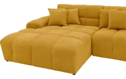 Goossens excellent u bank kubus geel stof - 8252740-goossens-excellent-kubus-bank-stof-geel-01