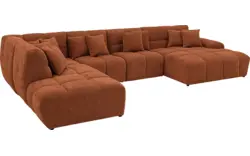 Goossens excellent u bank kubus bruin stof - 8252741-gespiegeld-02