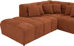 Goossens excellent u bank kubus bruin stof - 8252741-gespiegeld-02