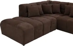 Goossens excellent u bank kubus bruin stof - 8252743-gespiegeld-02