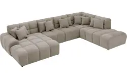 Goossens excellent u bank kubus bruin stof - 8252745-goossens-excellent-kubus-bank-stof-bruin-01