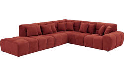 Goossens excellent hoeksalon kubus rood stof - 8252747-gespiegeld-03