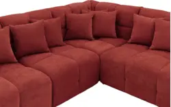 Goossens excellent hoeksalon kubus rood stof - 8252747-gespiegeld-02