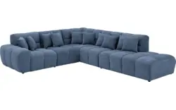 Goossens excellent hoeksalon kubus blauw stof - 8252748-goossens-excellent-kubus-bank-stof-blauw-01