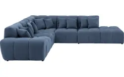 Goossens excellent hoeksalon kubus blauw stof - 8252748-goossens-excellent-kubus-bank-stof-blauw-01