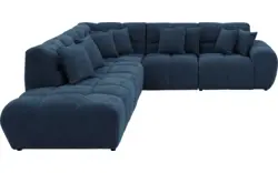 Goossens excellent hoeksalon kubus blauw stof - 8252749-gespiegeld-02